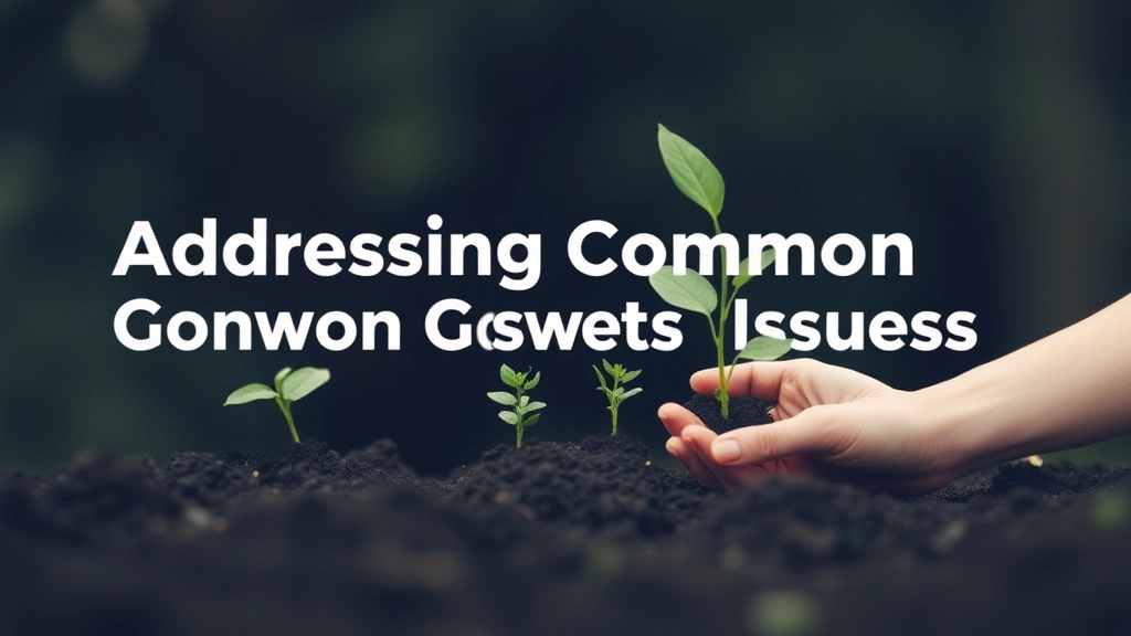 Addressing Common Growth Issues