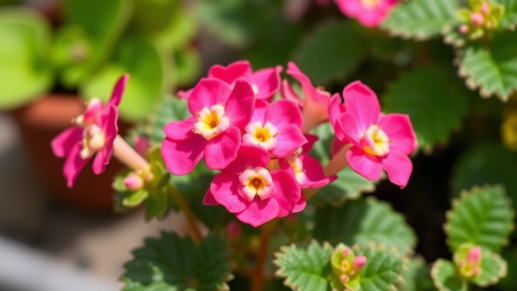 Benefits of Kalanchoe Blossfeldiana in Air Purification