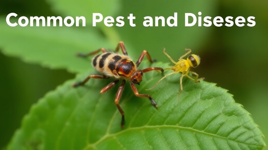 Common Pests and Diseases