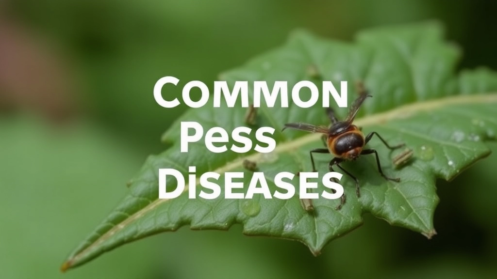 Common Pests and Diseases