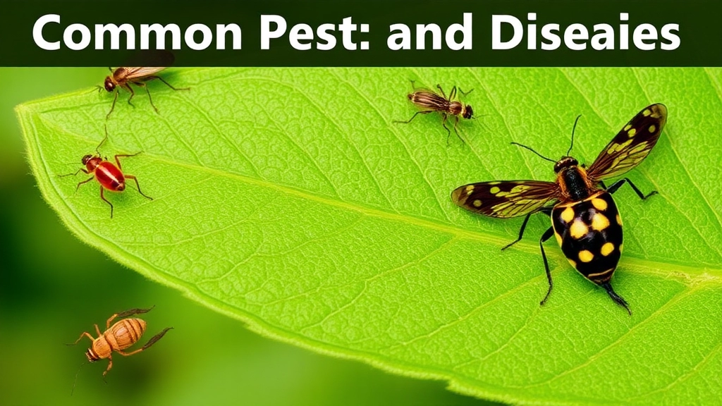 Common Pests and Diseases