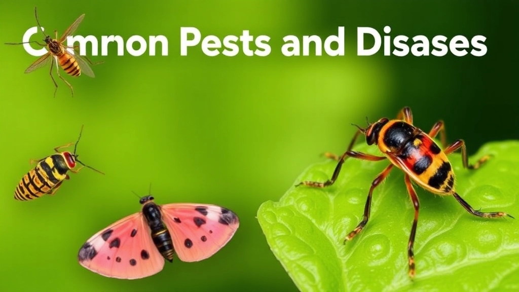 Common Pests and Diseases