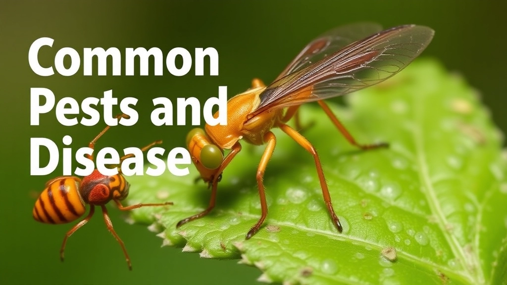 Common Pests and Diseases