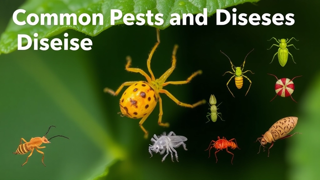 Common Pests and Diseases