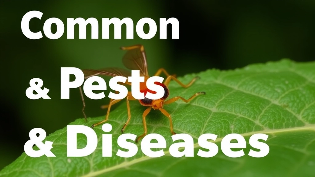 Common Pests and Diseases