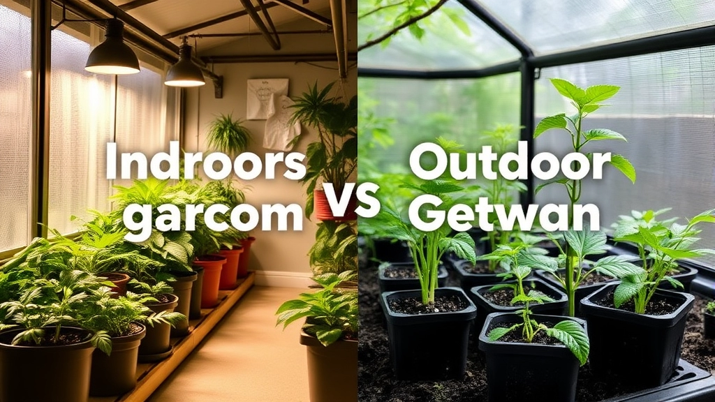 Indoor vs. Outdoor Growing