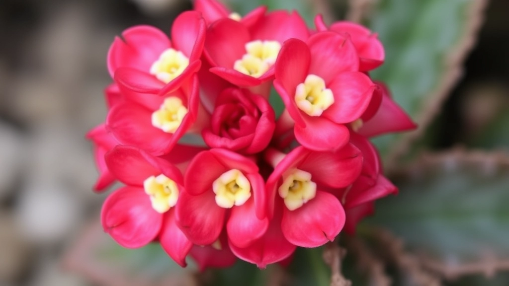 Kalanchoe porphyrocalyx: Purple Bell Beauty