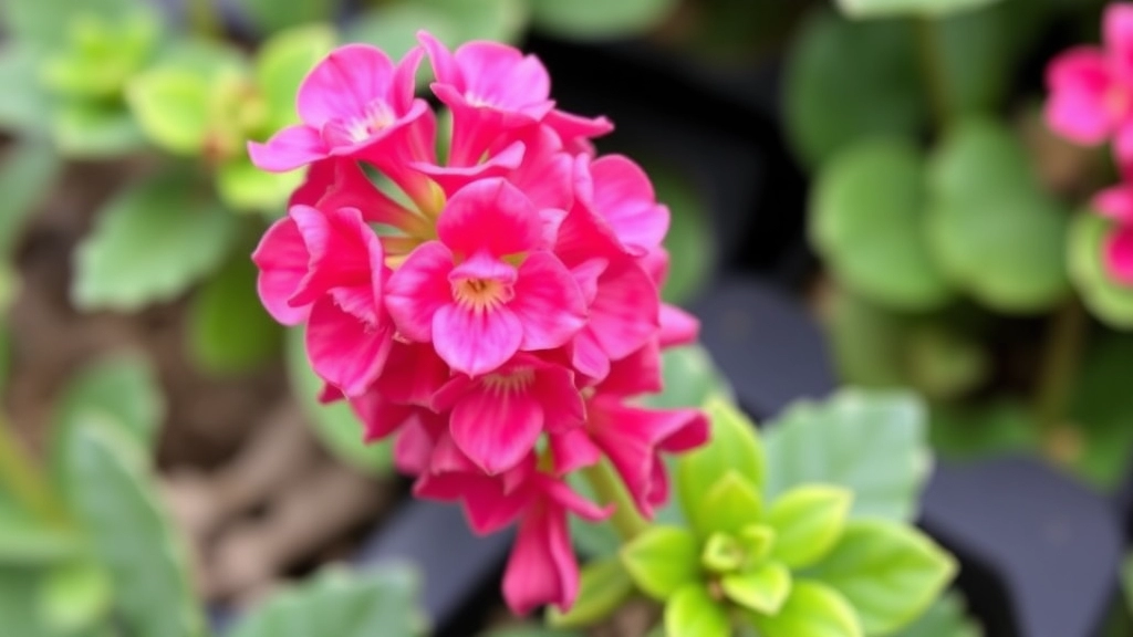 Optimal Growing Conditions for Kalanchoe Blossfeldiana Hybrids