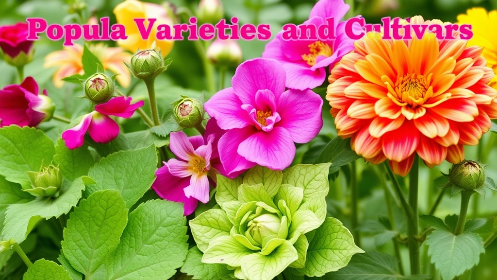 Popular Varieties and Cultivars