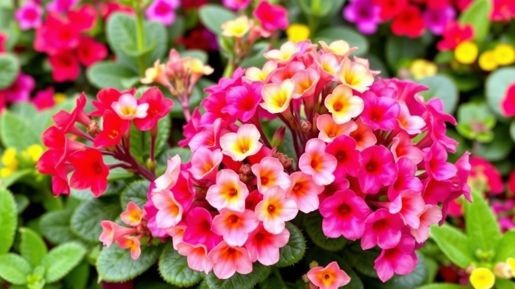 Popular Varieties of Flowering Kalanchoe