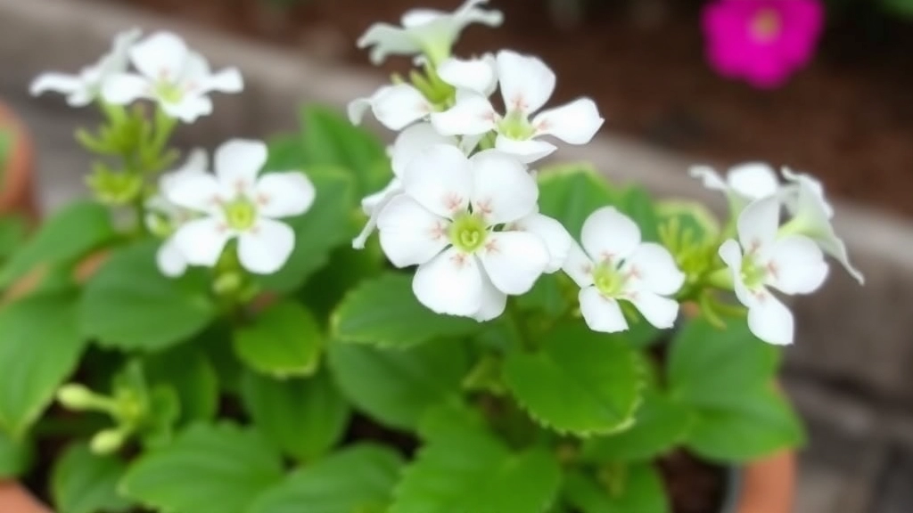 Popular Varieties of White Kalanchoe