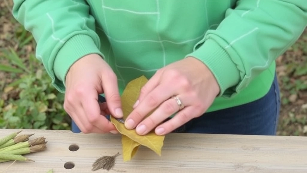 Preparing the Leaf Cutting