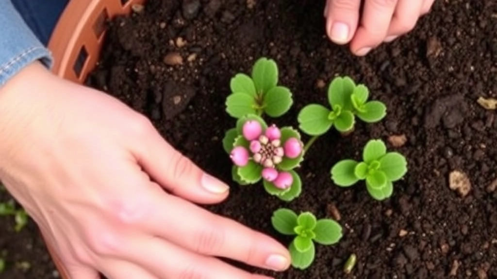 Preparing the Soil for Kalanchoe