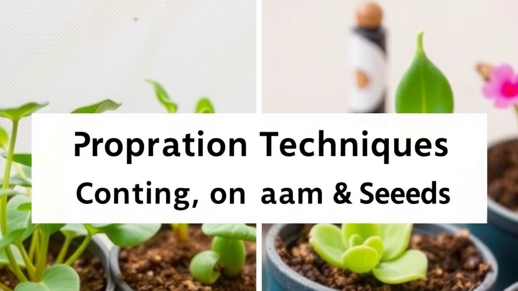 Propagation Techniques: Cuttings, Offsets, and Seeds