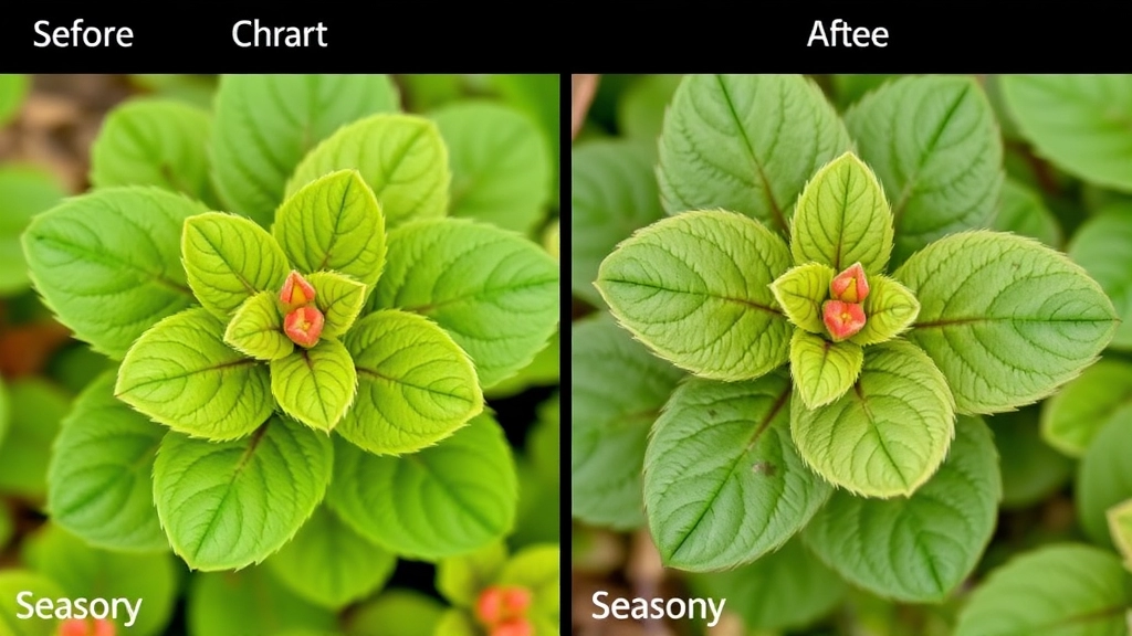 Seasonal Changes in Kalanchoe Blossfeldiana Leaves