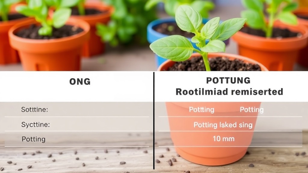 Soil and Potting Requirements