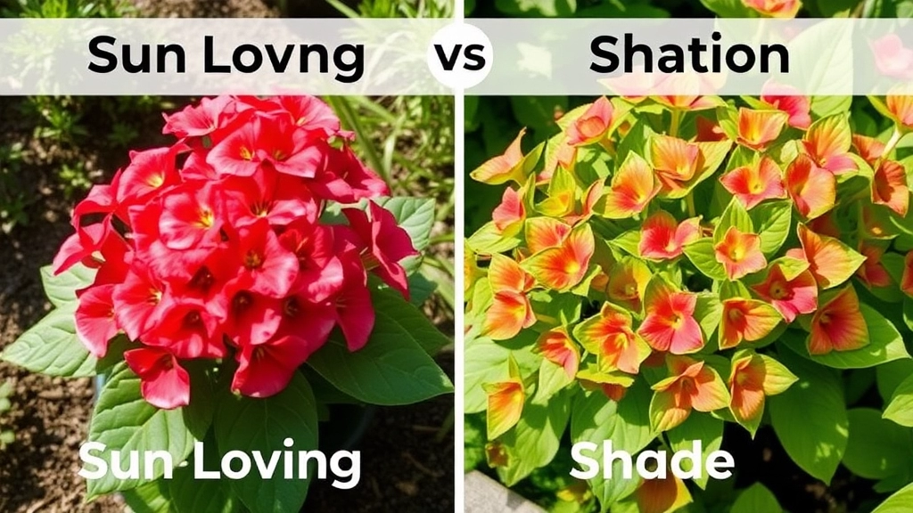 Sun-Loving vs. Shade-Tolerant Kalanchoes