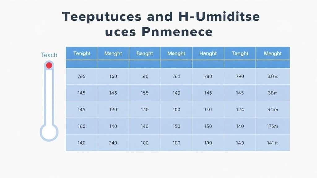 Temperature and Humidity Preferences