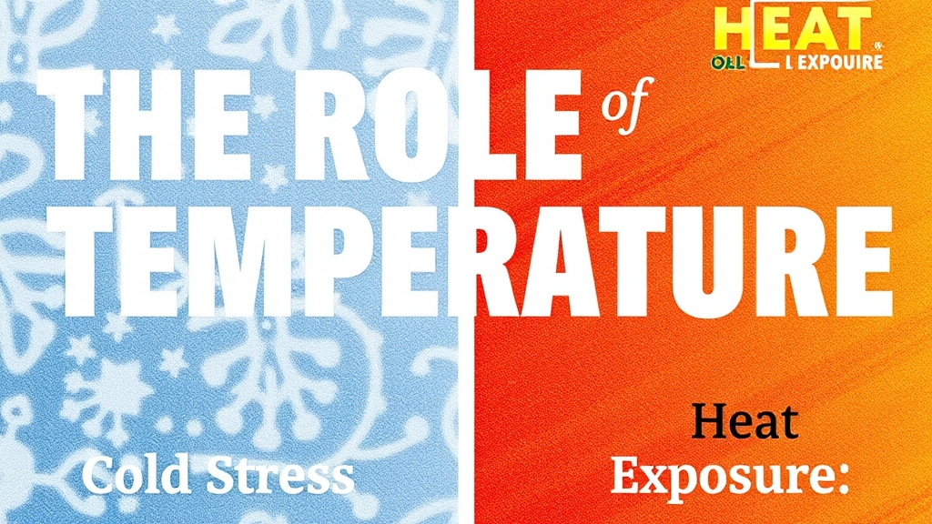 The Role of Temperature: Cold Stress and Heat Exposure