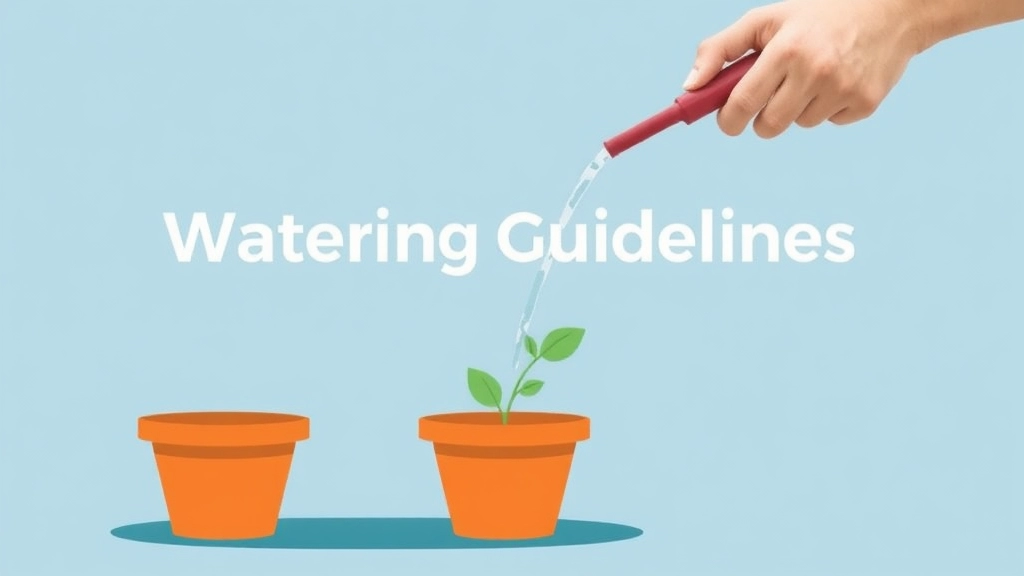 Watering Guidelines