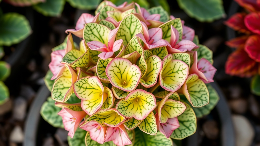 Variegated Kalanchoe Beharensis: Unique Succulent