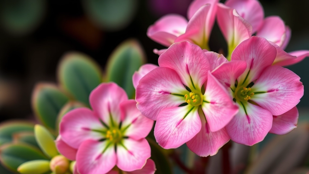 Kalanchoe Blossfeldiana Hybrids: Colorful Succulents