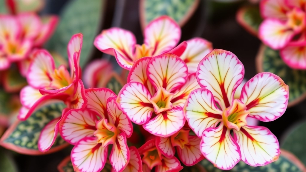 Variegated Kalanchoe: A Colorful Succulent Guide