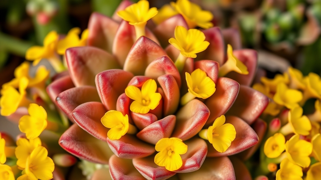 Sunny Kalanchoe: Yellow Blooms for Your Home